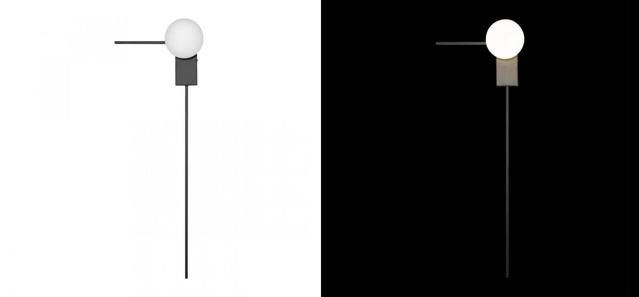 Бра Direct Rays Black 85 см - фото