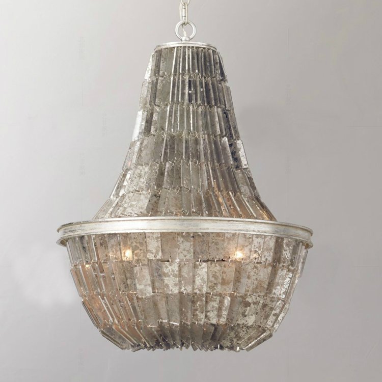 Люстра FANTINE CHANDELIER Tall Серый Люстра FANTINE CHANDELIER Tall Серый в Рязани | Loft Concept