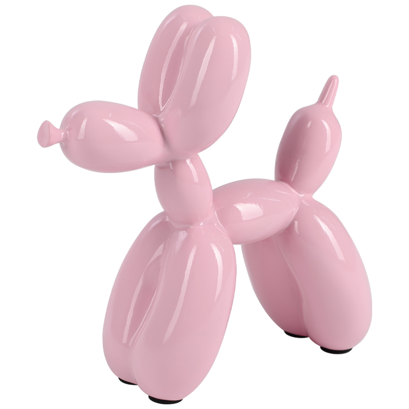 Статуэтка Jeff Koons Balloon Dog Pink Розовый пастельный Статуэтка Jeff Koons Balloon Dog Pink Розовый пастельный в Рязани | Loft Concept