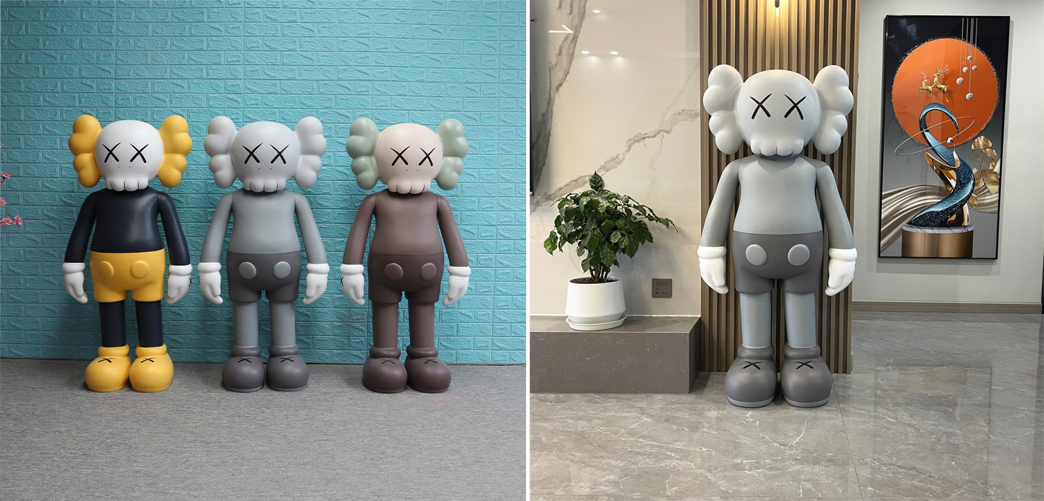 Статуэтка KAWS Gray - фото
