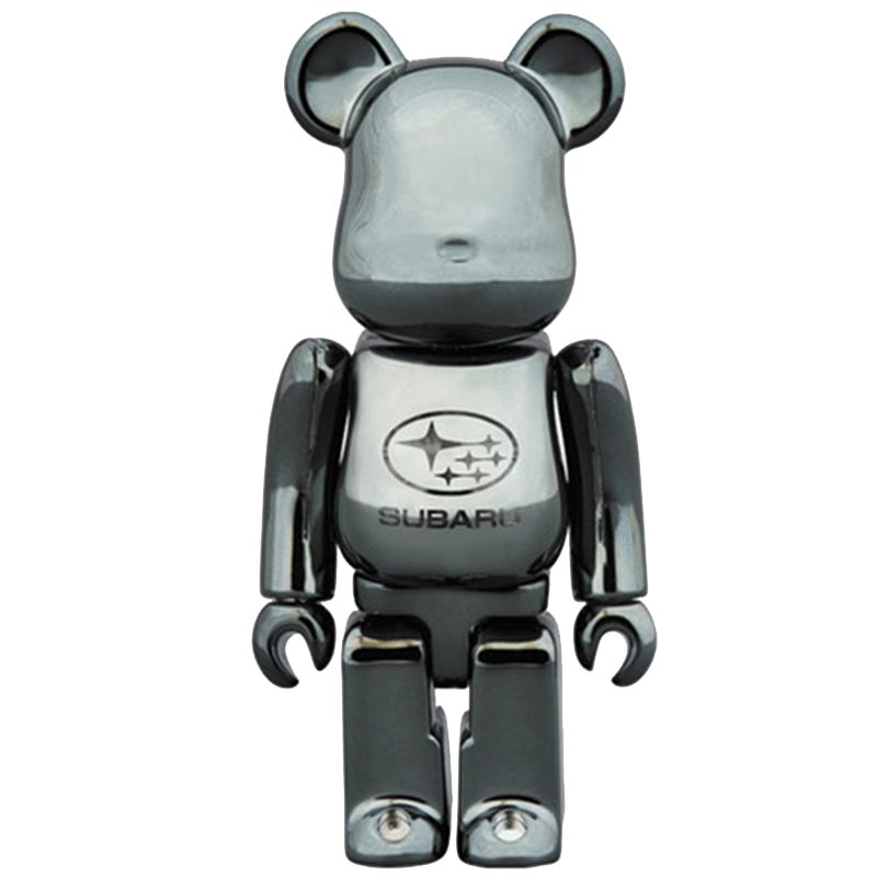 Статуэтка Bearbrick Subaru Темный хром Статуэтка Bearbrick Subaru Темный хром в Рязани | Loft Concept