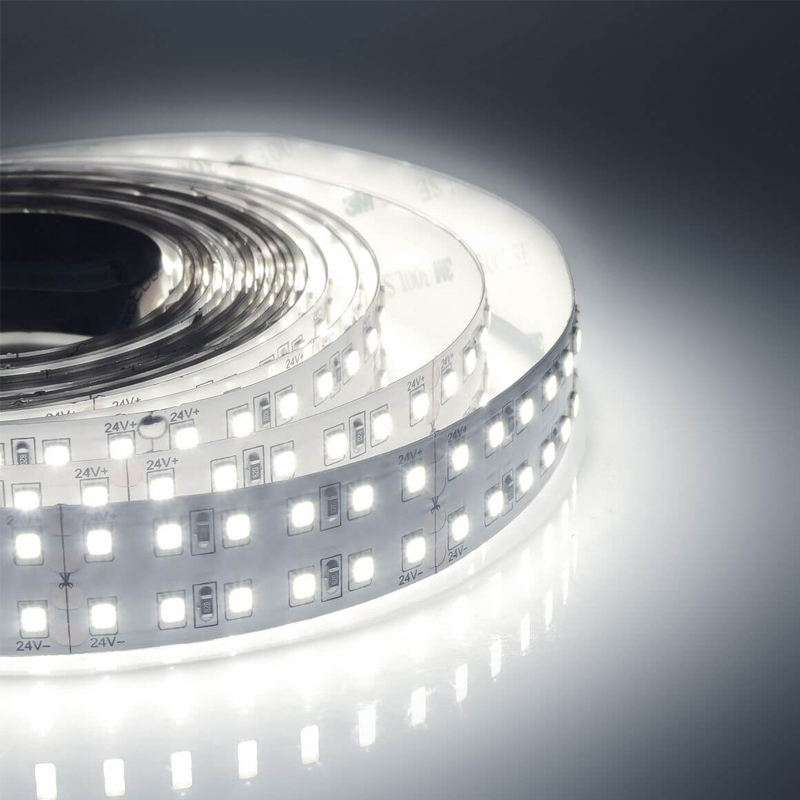 Светодиодная лента 38W/m 240Led/m 2835SMD дневной белый Белый Светодиодная лента 38W/m 240Led/m 2835SMD дневной белый Белый в Рязани | Loft Concept