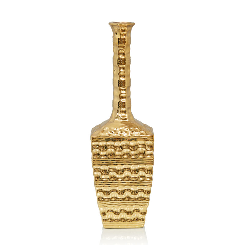 Ваза Fiesta Vase III Золотой Ваза Fiesta Vase III Золотой в Рязани | Loft Concept