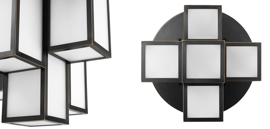 Потолочный светильник Eichholtz Ceiling Lamp Axel Bronze Потолочный светильник Eichholtz Ceiling Lamp Axel Bronze - Loft-Concept в Рязани