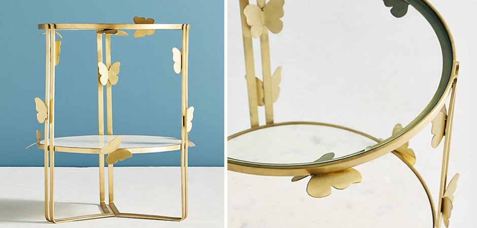 Приставной столик Butterflies Mariposa Side Table Приставной столик Butterflies Mariposa Side Table - Loft-Concept в Рязани