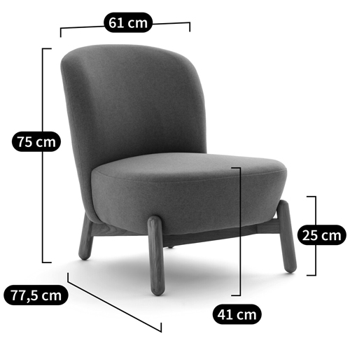 Кресло на деревянных ножках Olguin Pink Chair Кресло на деревянных ножках Olguin Pink Chair в Рязани