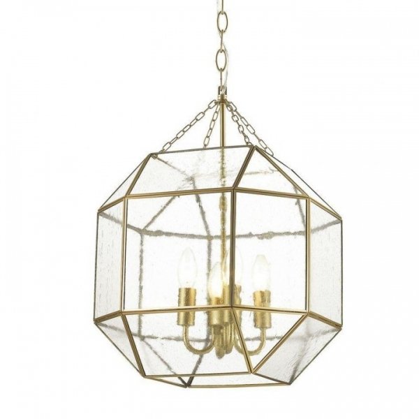Подвесной светильник Glass & Metal Cage Pendant Gold 4 Глянцевое золото Подвесной светильник Glass & Metal Cage Pendant Gold 4 Глянцевое золото в Рязани | Loft Concept
