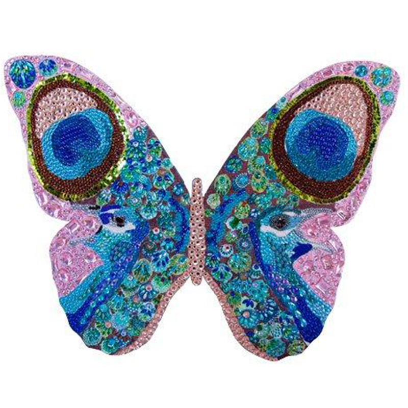 Картина “Peacock Bedazzled Butterfly Cut Out” Мульти Картина “Peacock Bedazzled Butterfly Cut Out” Мульти в Рязани | Loft Concept