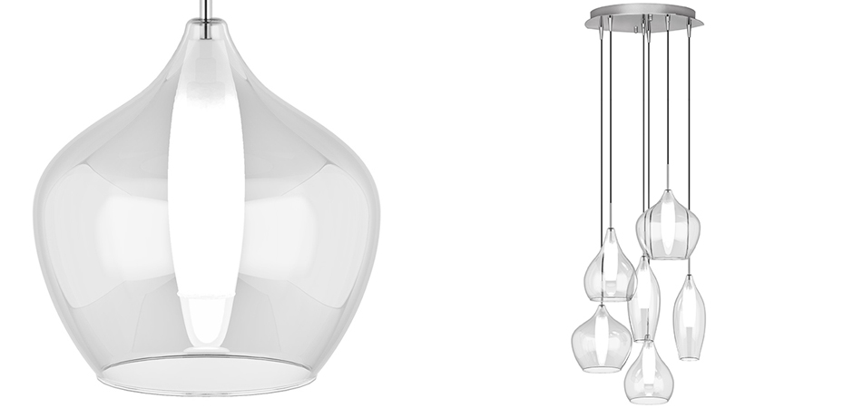 Люстра Candiano Transparent 6 Light Люстра Candiano Transparent 6 Light - Loft-Concept в Рязани