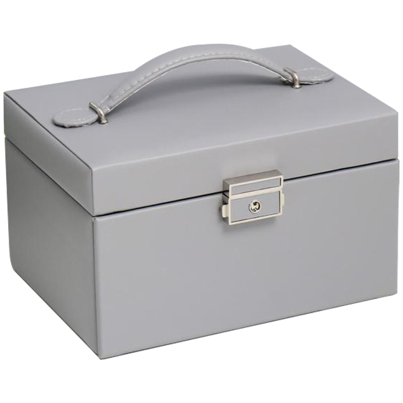 Шкатулка Graham Jewerly Organizer Box gray Серый Розовый Шкатулка Graham Jewerly Organizer Box gray Серый Розовый в Рязани | Loft Concept