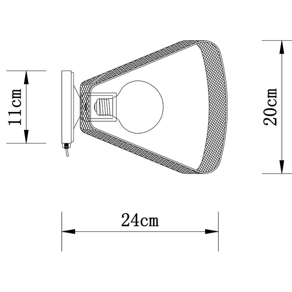 Бра в стиле лофт Lamp Malik в Рязани