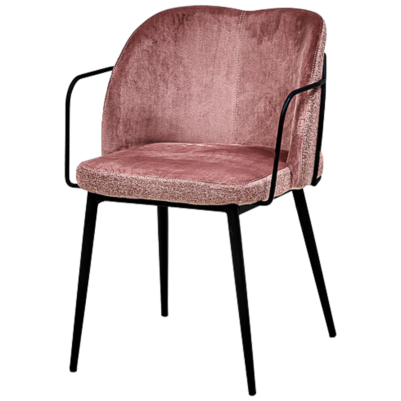 Стул Raymond Stool pink Дымчатая Роза Черный Стул Raymond Stool pink Дымчатая Роза Черный в Рязани | Loft Concept