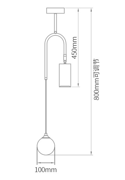 Потолочный светильник Ando Wooden Metal Brass Light 2 плафона Потолочный светильник Ando Wooden Metal Brass Light 2 плафона в Рязани
