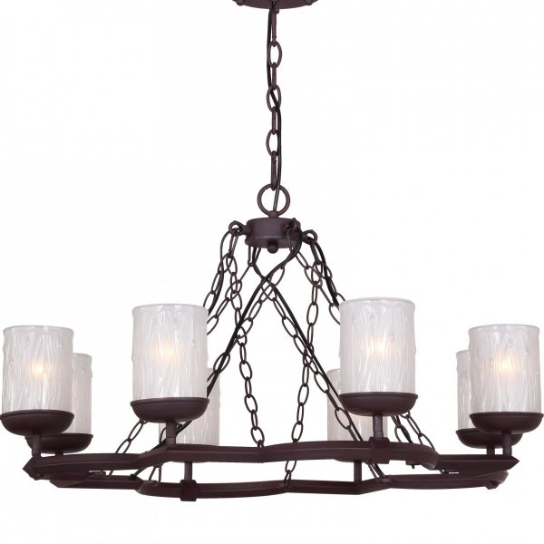 Люстра Rust Medieval Chandelier Коричневый Люстра Rust Medieval Chandelier Коричневый в Рязани | Loft Concept