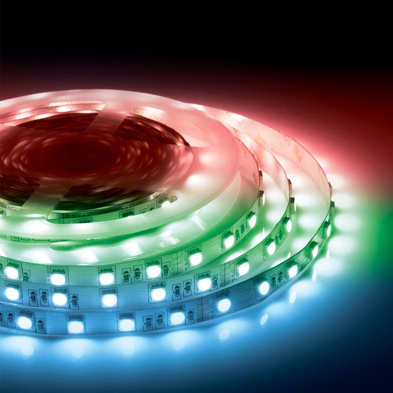 Светодиодная лента 15W/m 60LED/m 5050SMD разноцветная 5M Белый Светодиодная лента 15W/m 60LED/m 5050SMD разноцветная 5M Белый в Рязани | Loft Concept