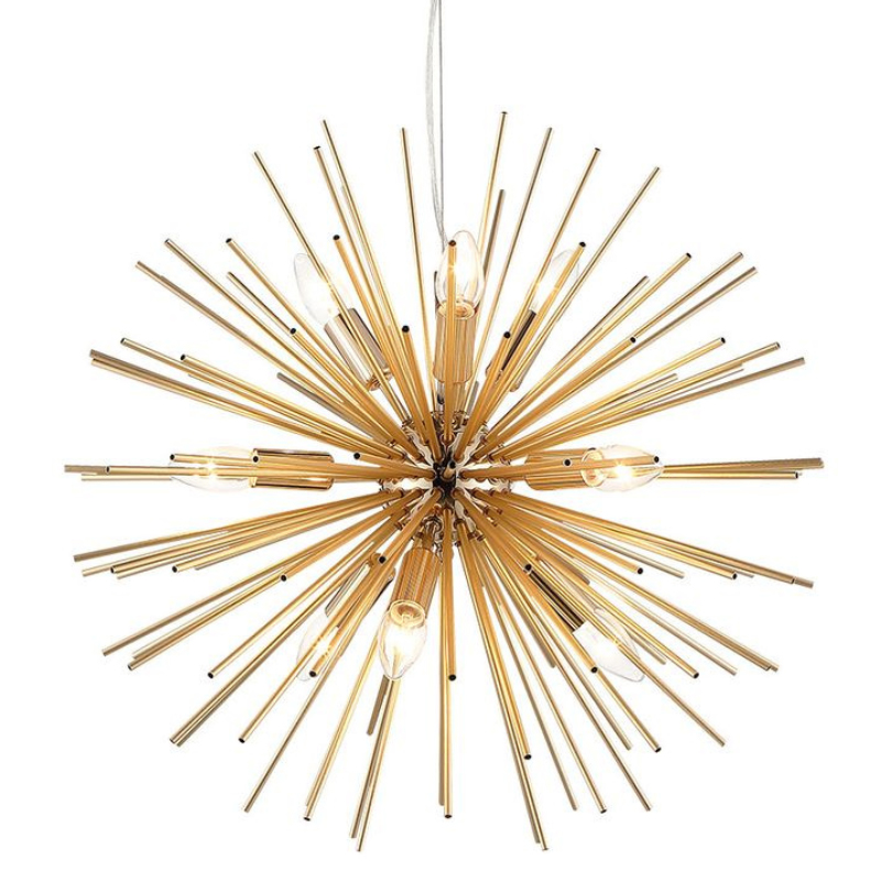 Люстра ASTRA STAR Chandelier Gold 58 Глянцевое золото Люстра ASTRA STAR Chandelier Gold 58 Глянцевое золото в Рязани | Loft Concept