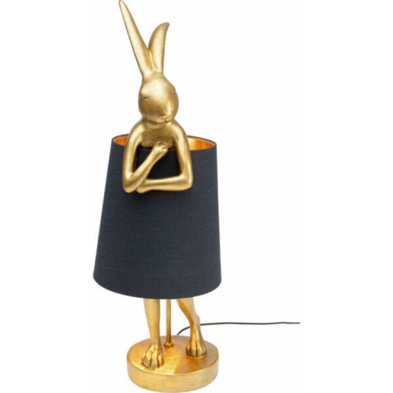 Настольная лампа The Golden Hare Золотой Черный в Рязани | Loft Concept 
