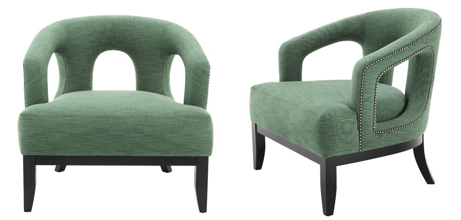 Кресло Eichholtz Chair Adam Green Кресло Eichholtz Chair Adam Green - Loft-Concept в Рязани