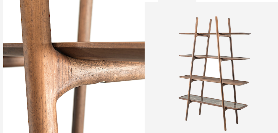 Стеллаж Woak malin shelf system Стеллаж Woak malin shelf system - Loft-Concept в Рязани