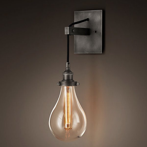 Бра Teardrop Glass Filament Sconce Бра Teardrop Glass Filament Sconce в Рязани | Loft Concept