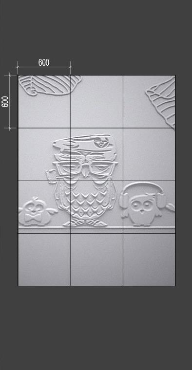 Барельеф OWLS Барельеф OWLS в Рязани
