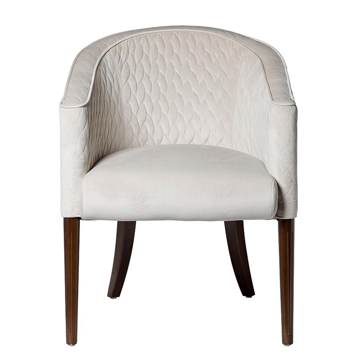 Кресло Valensia Armchair Белый Коричневый Кресло Valensia Armchair Белый Коричневый в Рязани | Loft Concept
