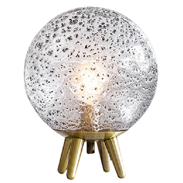 Лампа Retro Ball Table Lamp Латунь Прозрачное Стекло Лампа Retro Ball Table Lamp Латунь Прозрачное Стекло в Рязани | Loft Concept