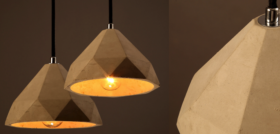 Подвесной светильник Art Concrete Dome Подвесной светильник Art Concrete Dome - Loft-Concept в Рязани