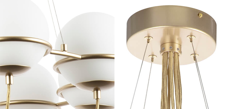 Люстра Melissa Chandelier Champagne 8 - фото №1