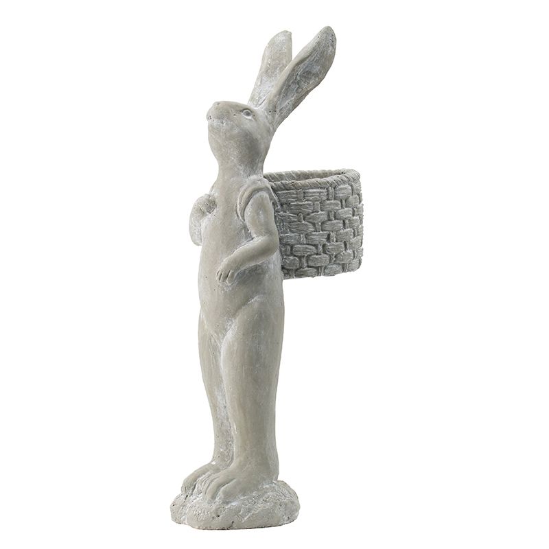 Кашпо White hare Белый Кашпо White hare Белый в Рязани | Loft Concept