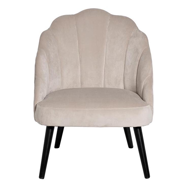 Кресло FolioFlower Armchair beige Бежевый Черный Кресло FolioFlower Armchair beige Бежевый Черный в Рязани | Loft Concept