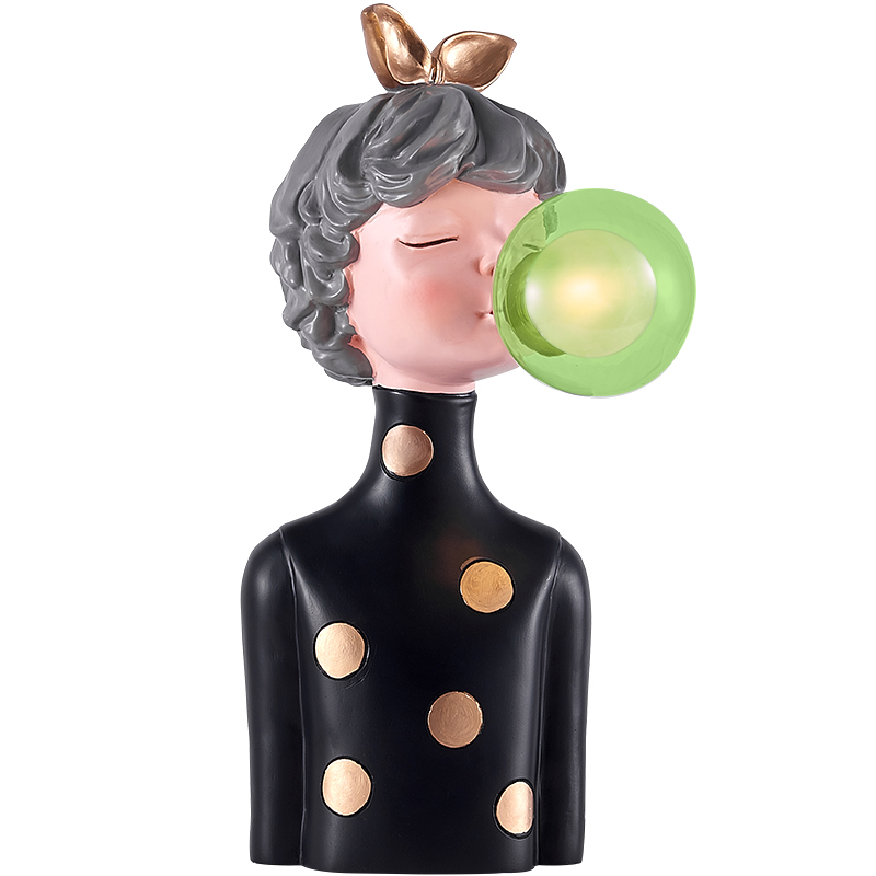 Настольная лампа Bubble Gum Table Lamp green Мульти Настольная лампа Bubble Gum Table Lamp green Мульти в Рязани | Loft Concept