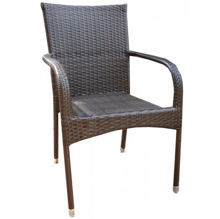 Стул Rottan chair brown Коричневый Стул Rottan chair brown Коричневый в Рязани | Loft Concept