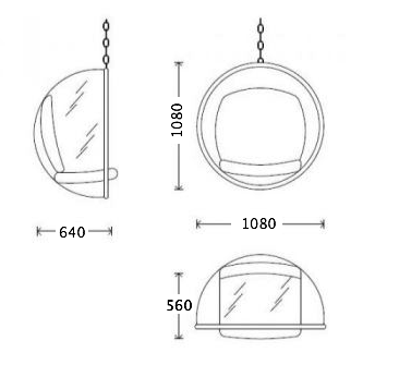 Кресло Bubble Chair Кресло Bubble Chair в Рязани
