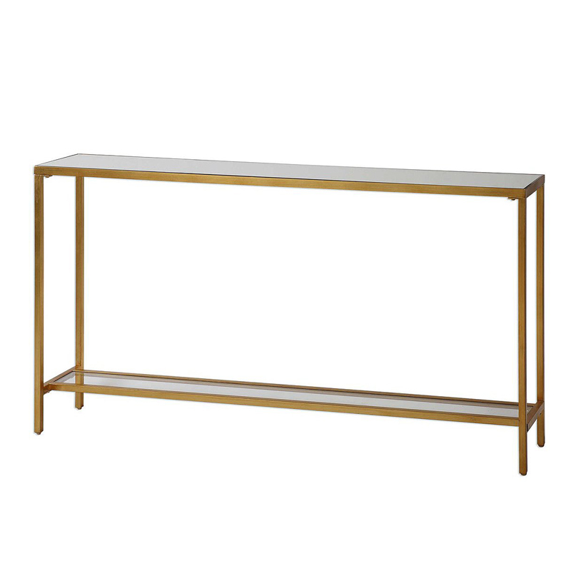 Консоль Konogan Console Золотой Консоль Konogan Console Золотой в Рязани | Loft Concept