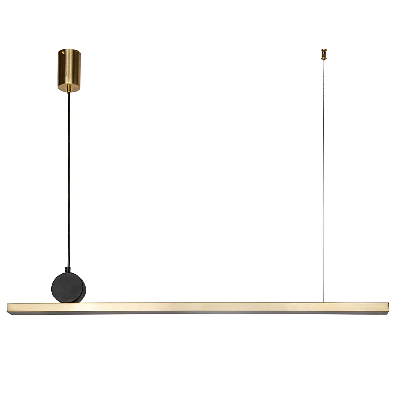 Светодиодная люстра DRAWING LINES Gold Белый Черный Золотой Светодиодная люстра DRAWING LINES Gold Белый Черный Золотой в Рязани | Loft Concept
