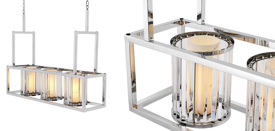 Люстра Chandelier Carducci Stainless Steel Люстра Chandelier Carducci Stainless Steel - Loft-Concept в Рязани