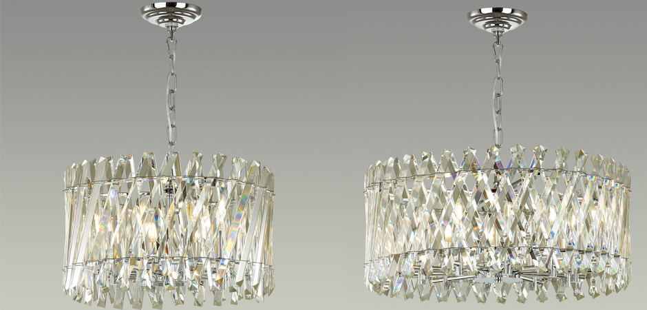 Люстра Crystal Crossed Stripes Люстра Crystal Crossed Stripes - Loft-Concept в Рязани