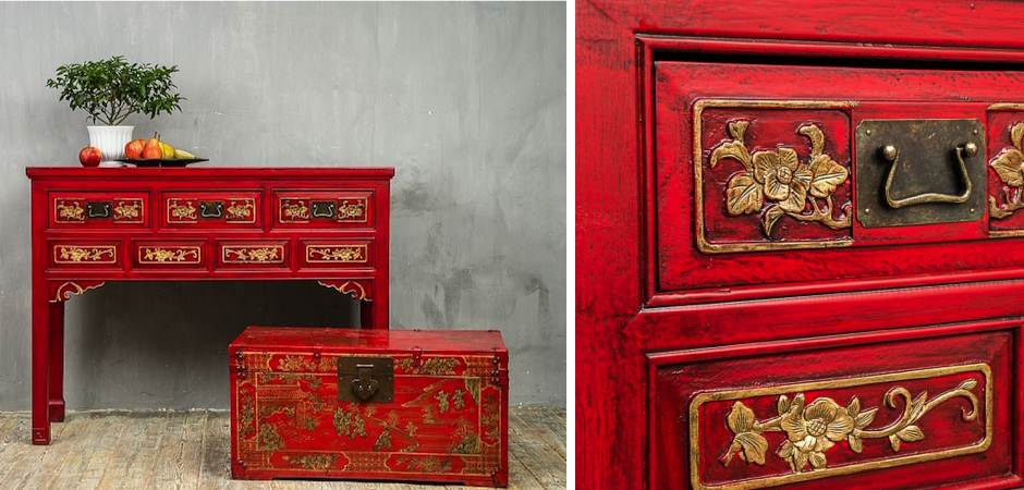 Консоль Imperior Red Консоль Imperior Red - Loft-Concept в Рязани