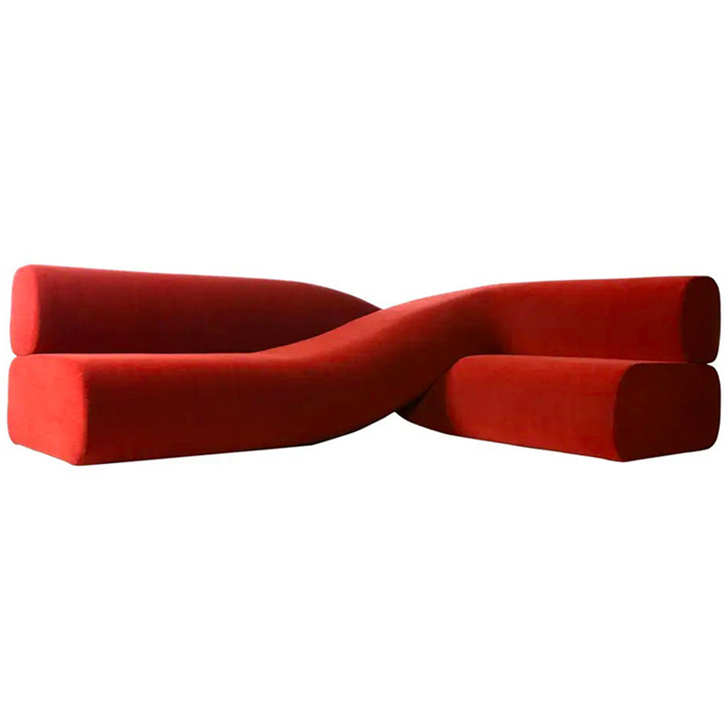 Дизайнерский Диван Landscape Sofa Красный Дизайнерский Диван Landscape Sofa Красный в Рязани | Loft Concept