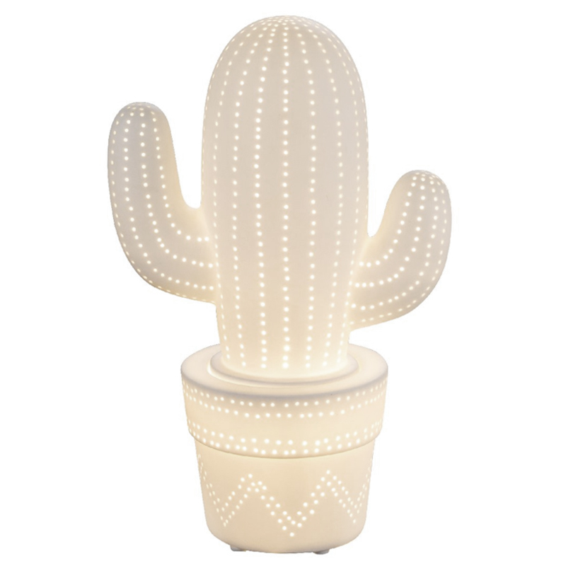 Tropical Shapes Table Lamp Лампа Большой Кактус Белое матовое стекло Tropical Shapes Table Lamp Лампа Большой Кактус Белое матовое стекло в Рязани | Loft Concept