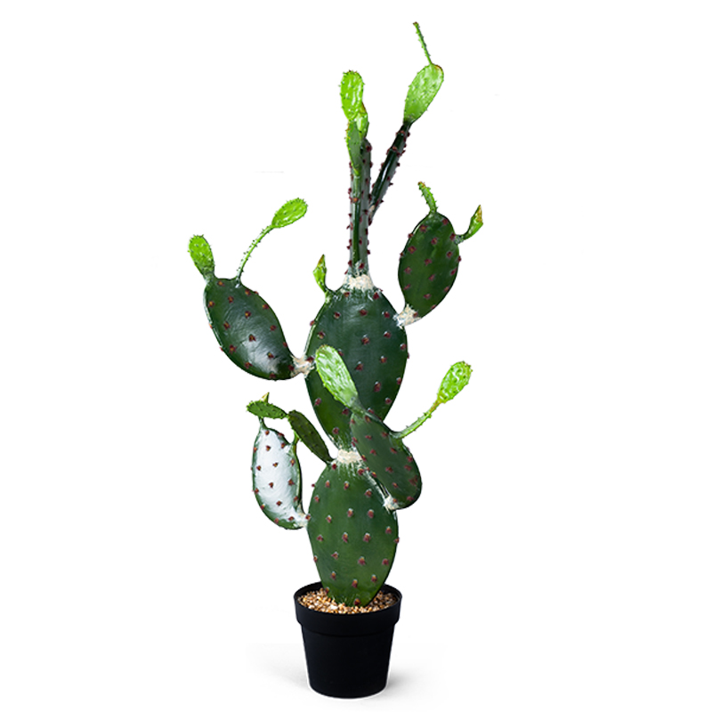 Декоративный искусственный цветок Opuntia Cactus Зеленый Декоративный искусственный цветок Opuntia Cactus Зеленый в Рязани | Loft Concept