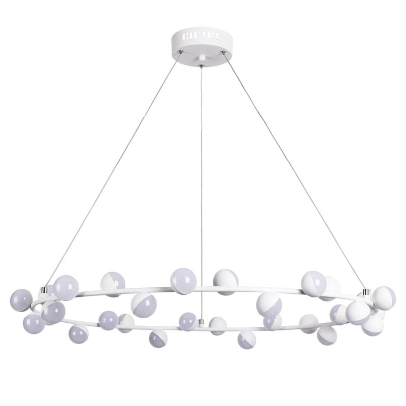 Люстра Vilelme Chandelier white 80 Белый Люстра Vilelme Chandelier white 80 Белый в Рязани | Loft Concept