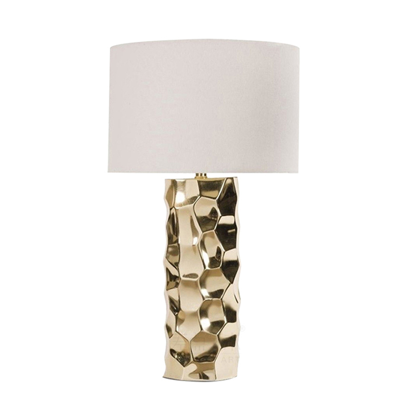 Настольная лампа Abernathy Table lamp Глянцевое золото Белый Настольная лампа Abernathy Table lamp Глянцевое золото Белый в Рязани | Loft Concept