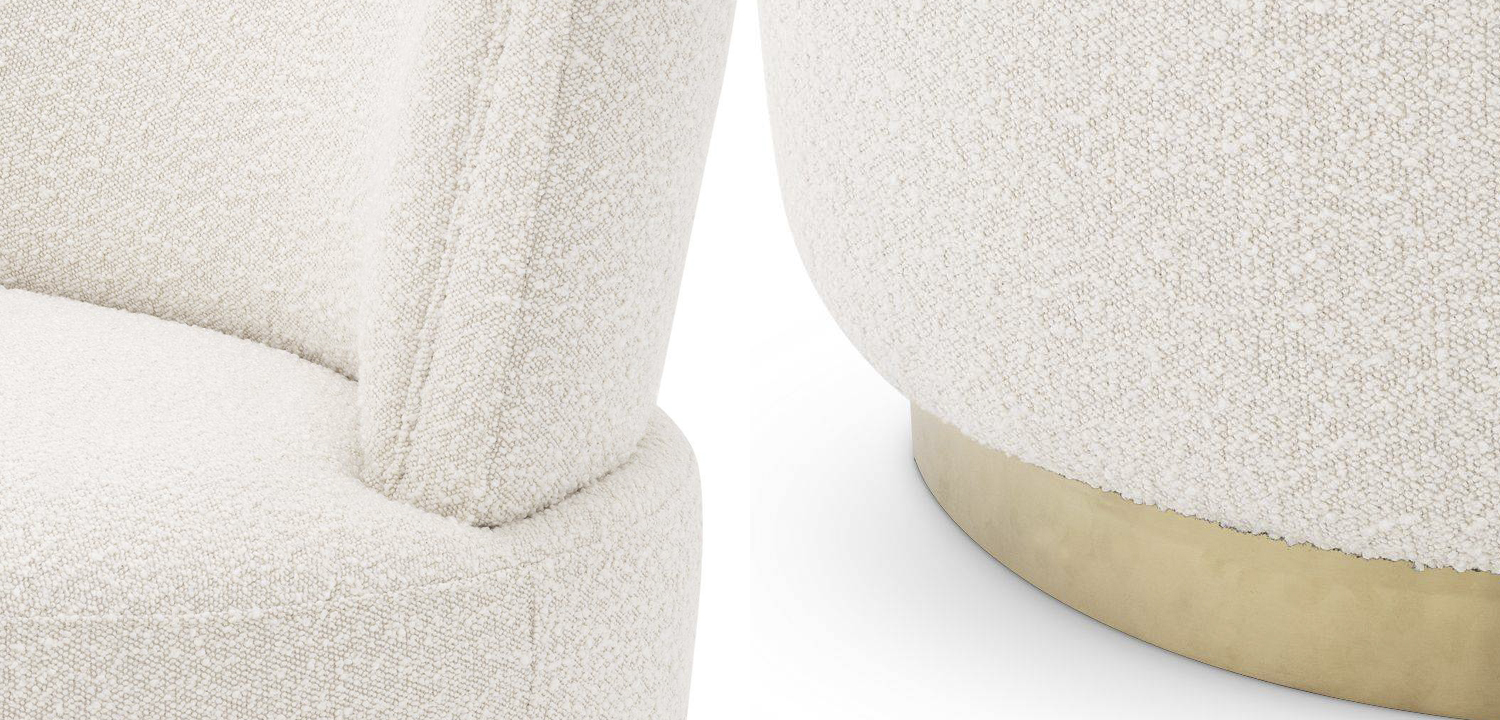 Кресло Eichholtz Swivel Chair Alonso - фото