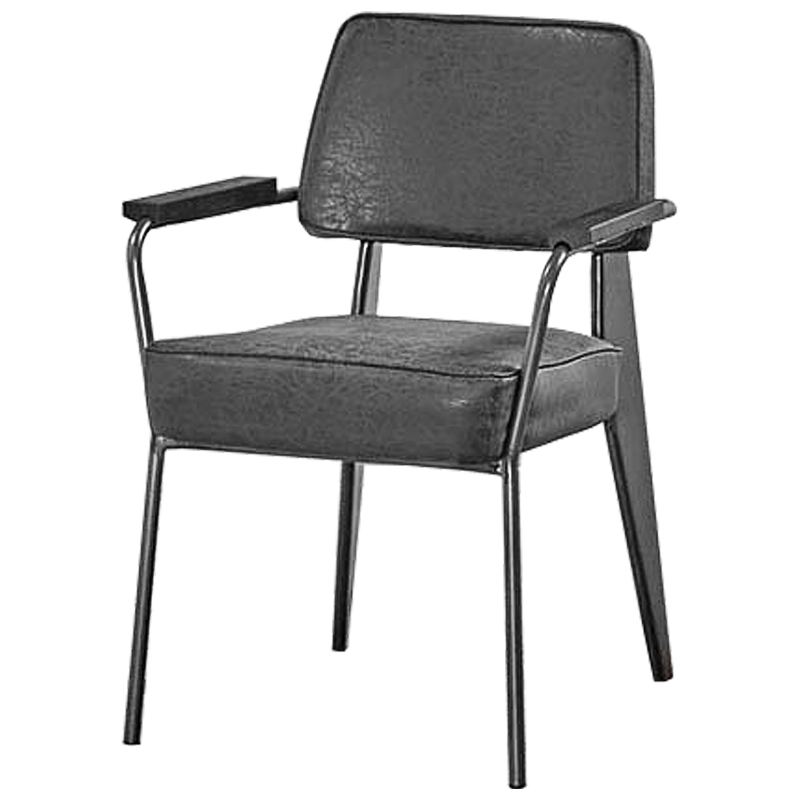Стул Osgar Stool graphite Графит Черный Стул Osgar Stool graphite Графит Черный в Рязани | Loft Concept