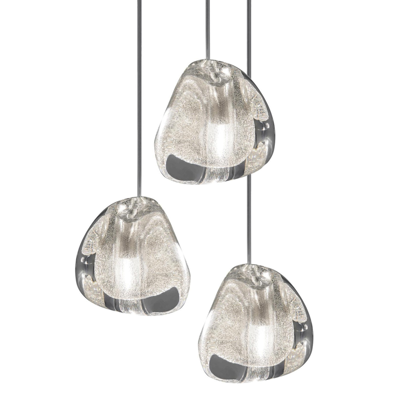 Подвесной светильник Mizu 1 Suspension Lamp Silver Серебряный Хром Подвесной светильник Mizu 1 Suspension Lamp Silver Серебряный Хром в Рязани | Loft Concept