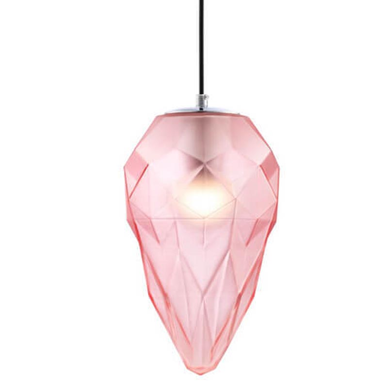 Подвесной светильник Jewel Athena pink 18 Розовый Хром Подвесной светильник Jewel Athena pink 18 Розовый Хром в Рязани | Loft Concept