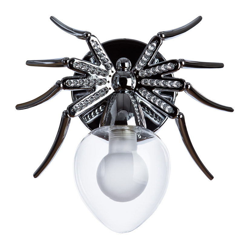 Бра Паук Spiders lamp Темный хром Бра Паук Spiders lamp Темный хром в Рязани | Loft Concept