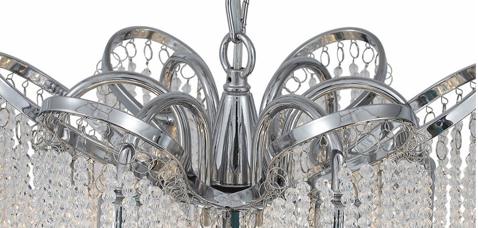 Люстра Crystal Rain chrome Люстра Crystal Rain chrome - Loft-Concept в Рязани